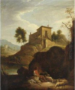 Paesaggio Pastorale Con Armenti by David Teniers Iv