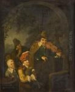 I Suonatori Ambulanti by David Teniers Iv