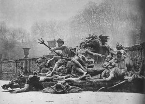 Neptune and Amphitrite by Lambert-Sigisbert Adam