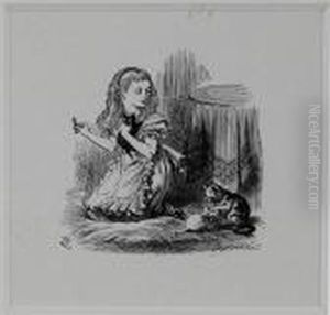 Snow Drop My Pet! by John Tenniel