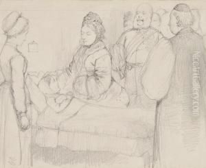 Sickbed by John Tenniel