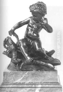 Child Pinched by a Lobster by Lambert-Sigisbert Adam