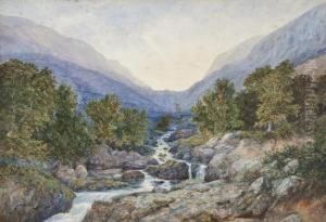 River In A Valley River In A Valley