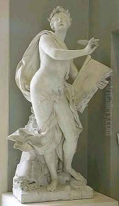 La Poesie by Lambert-Sigisbert Adam