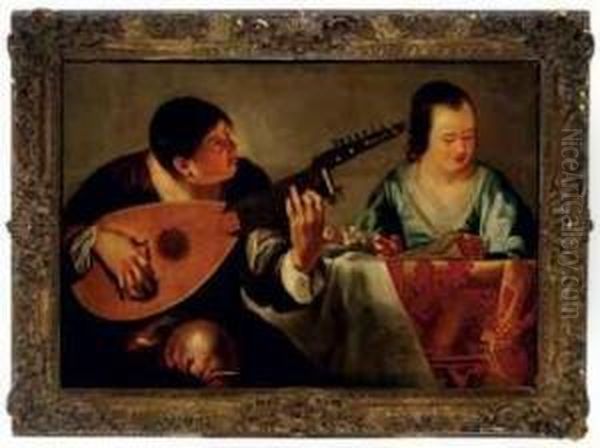The Lute Player - view 1