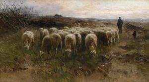 Return Of The Flock by Francois Pieter ter Meulen
