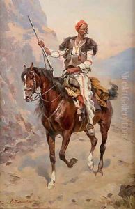 Horseman by Thaddaus von Ajdukiewicz