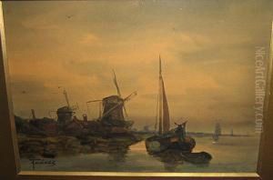 Paysage Hollandais by Adriaan Christian W. Terhell