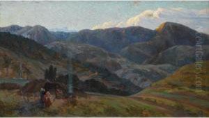 Armenian Mountain Landscape by Panos Terlemezian