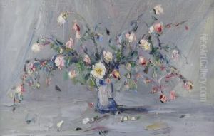 Roze W Wazonie by Wlodzimierz Terlikowski