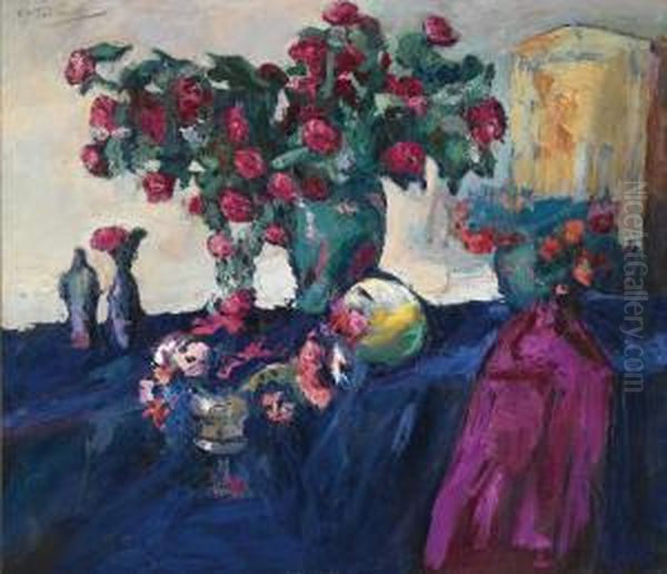 Roses And Anemones - view 1