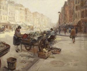 Marche, Rue Saint-antoine, Paris by Kees Terlouw