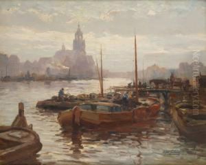 Vue Portuaire Animee by Kees Terlouw