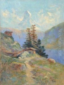 Le Mont Cervin by Clovis Frederick Terraire
