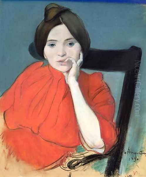Portrait of a Woman, 1890 by Louis Anquetin
