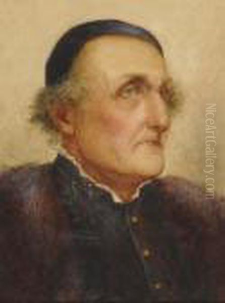 Study Of A Peasant Man - view 1