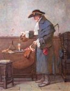 Coachman Pouring A Glass Of Sherry