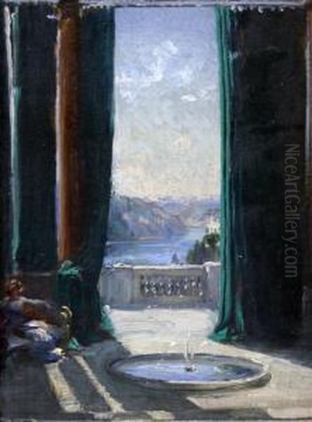 Terrace And Fountain - view 1