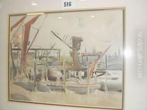 Shipyard by Joseph Alfred Terry