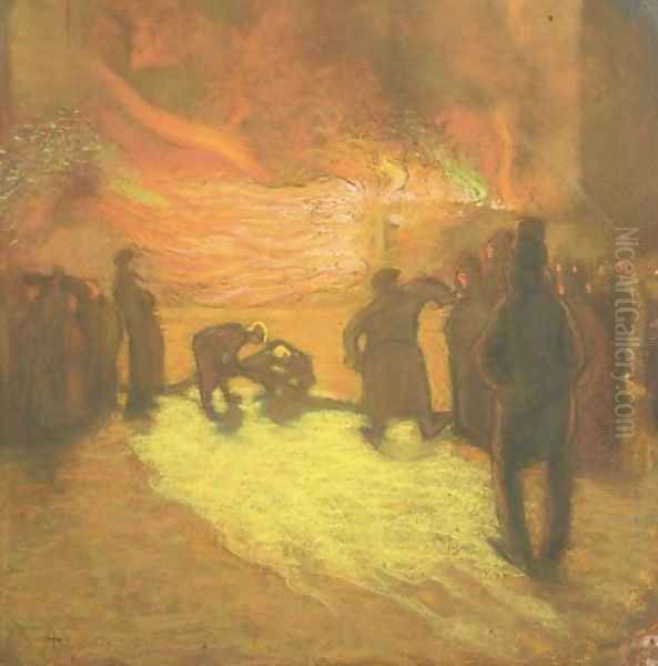 Le feu - view 1