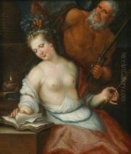 Allegory: Chronos
Crowningtruth by Augustinus I Terwestenl Parodijsvogel