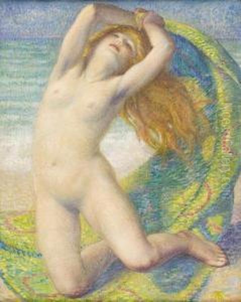 Nudo Di Donna In Paesaggio - view 1