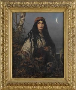 Orientalische Schonheit. by Emil Teschendorff