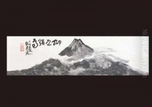 Mt.fuji(reproduction) by Tomioka Hyakuren Tessai