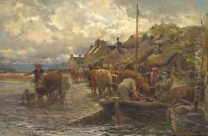 Loading the cattle, Isle of Skye