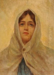 Figura Di Donna by Romolo Tessari