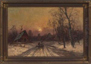 Road At Dusk by L. Tessier