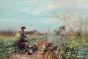 Scena Campestre by Fulvio Tessitore