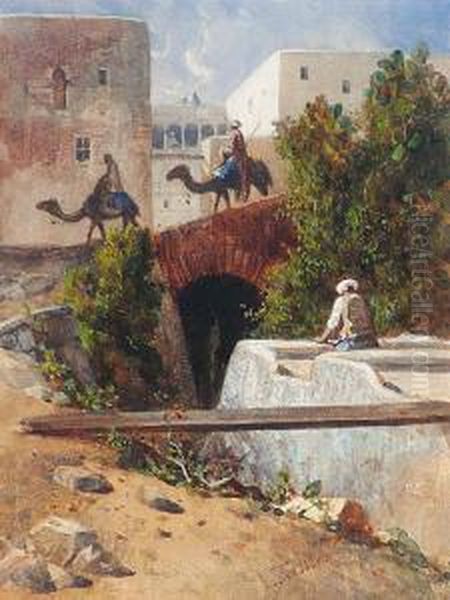 Chameliers Arabes A Alger - view 1