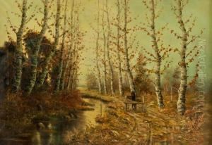 Autunno - Ultime Luci E Riflessi by Pietro Testa