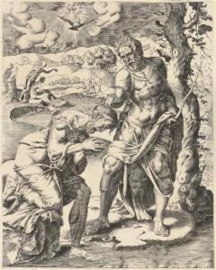 Comprising Venus And Eneas After The Hunt