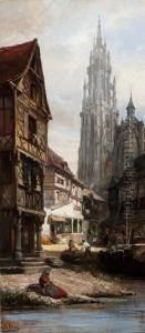 Antwerp by Pierre-Henri-Theodore Tetar van Elven