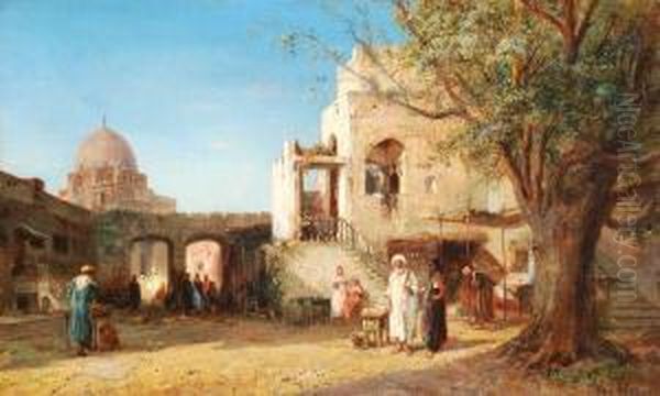 Traders By The Souk - view 1