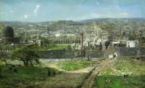 A View Of Jerusalem, Seen From The East