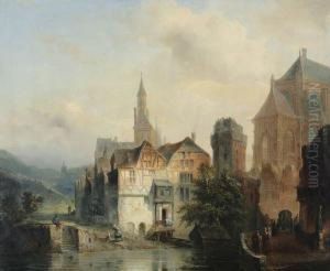 Capriccio Van Een Duitse Of Fransestad