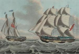 The Snow Sarah Off Amsterdam by Dirk Antoon, Teupken Jr.