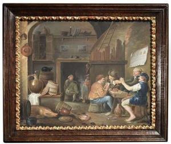 Peasants In A Hostelry. - view 1