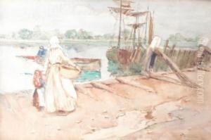 Figures By The Quay. Figures By The Quay.