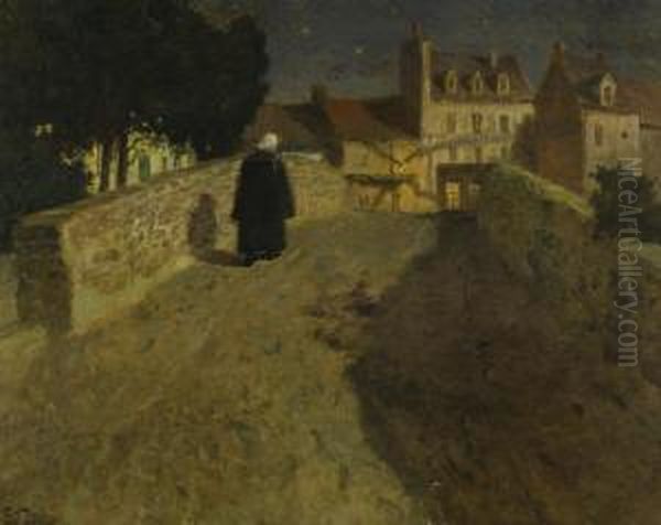 Towards The Pont Lovignon (pont Fleuri) In Quimperle - view 1
