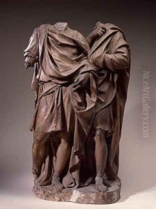 Two Saints by Alessandro Algardi