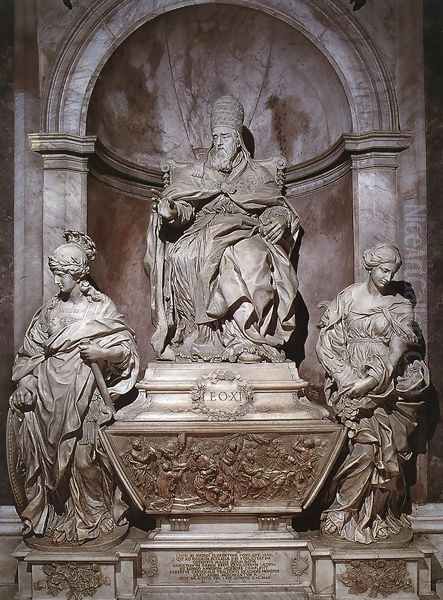 Monument of Pope Leo XI - view 1