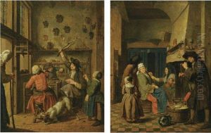 The Interior Of A Cobbler's Shop by Josef Horemans Younger The Jan