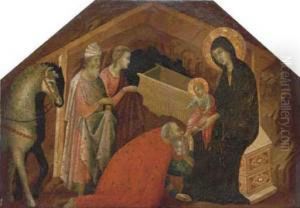 The Adoration Of The Magi by The Seminary Madonna Master