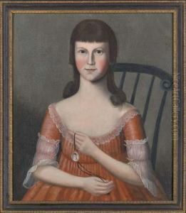 Portrait Of Maria Sherman (1774-1857) by The Sherman Limner