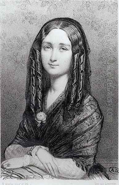 Portrait of Louise Colet - view 1