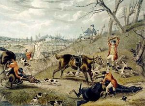 The Grand Leicestershire Fox Hunt, plate 4